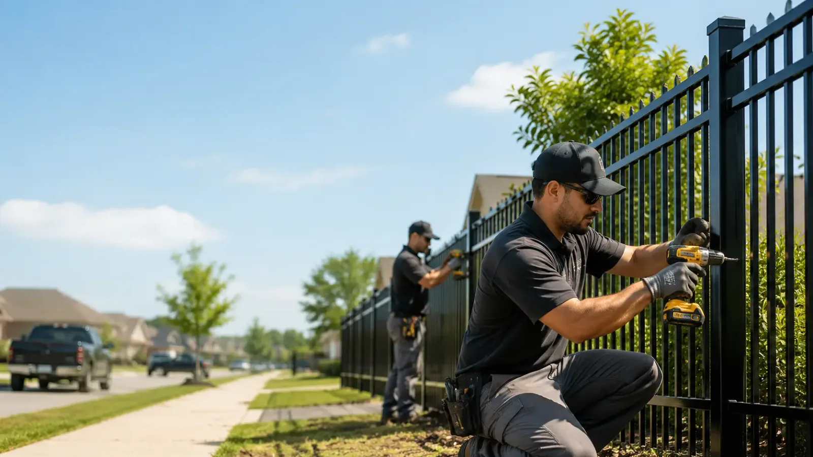 Metal Fence Installation in Blackstone, MA